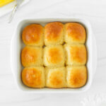 These gluten-free dinner rolls are the perfect soft and buttery rolls made with a blend of gluten-free flours and yeast for delicious homemade rolls.