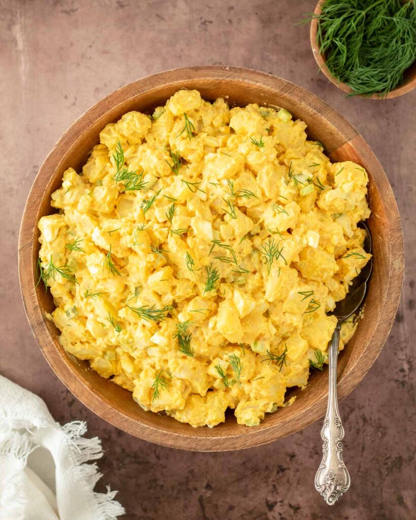 Mustard Potato Salad | Little Bitta Kitchen