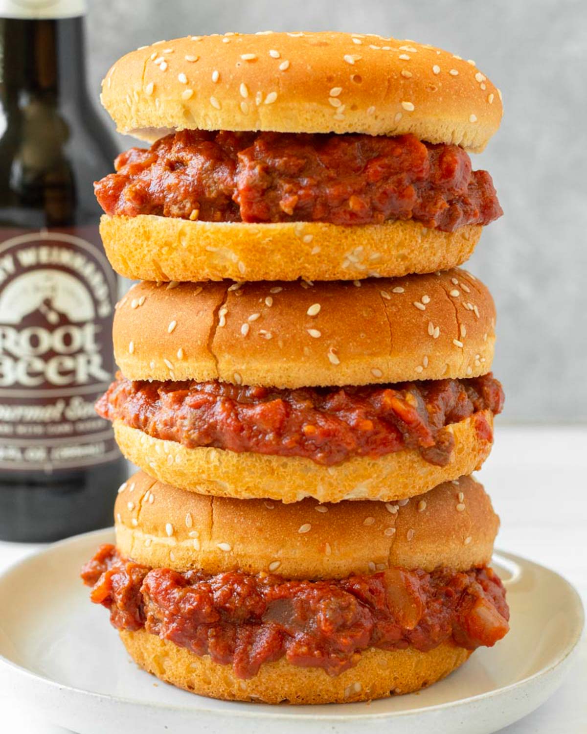 This recipe for homemade sloppy joes is an easy one-pan dinner and the perfect healthy comfort food. Made with ground beef and a rich, flavorful tomato sauce, our healthy sloppy joes are a kid-friendly meal that the adults will love too.