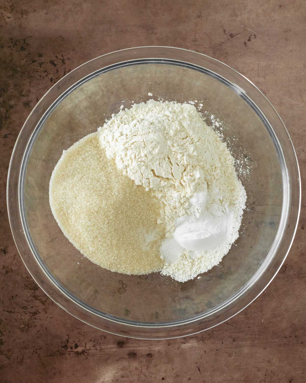 Step 3. Add the dry ingredients for the batter to a bowl