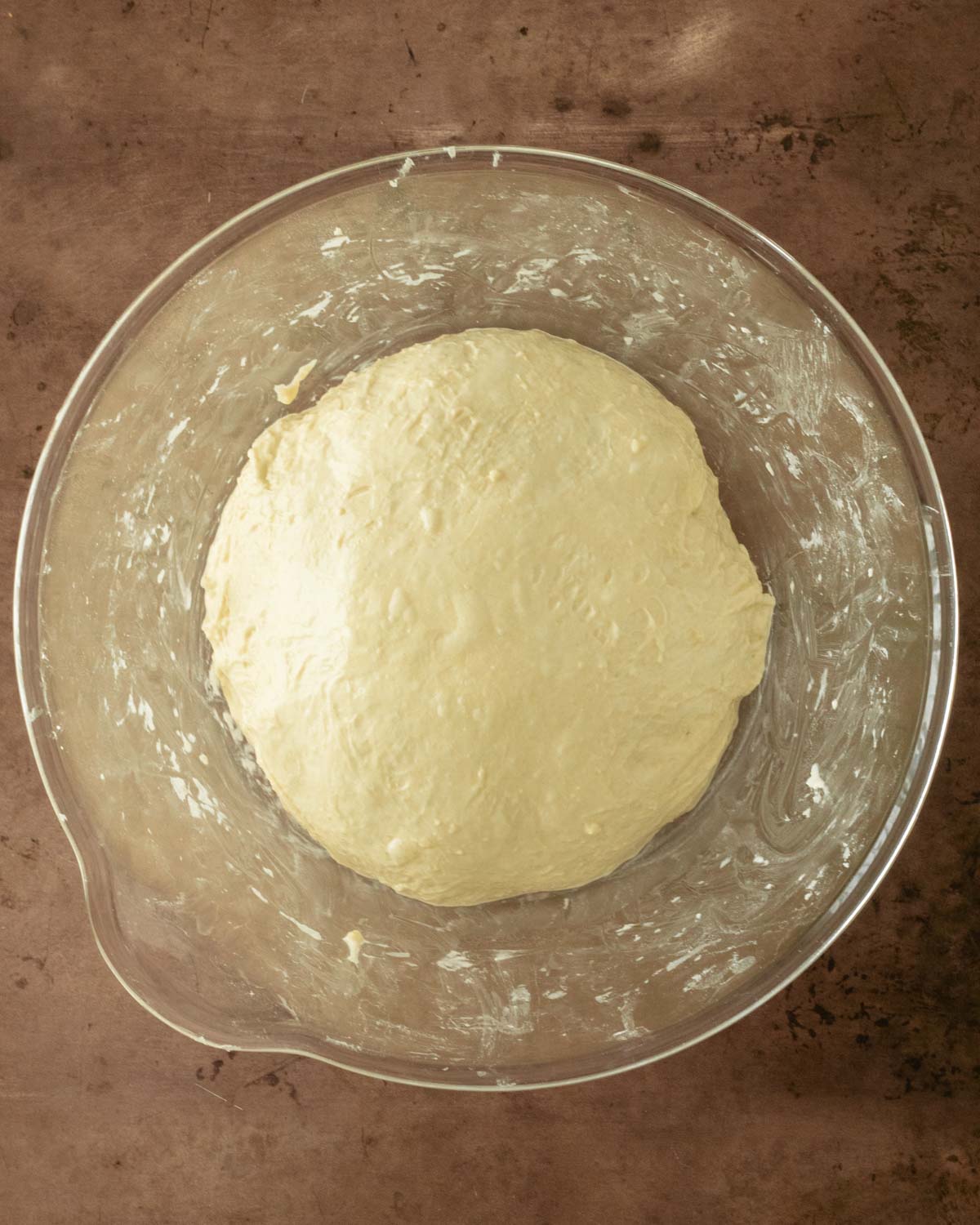 Step 8. Stretch and fold the dough