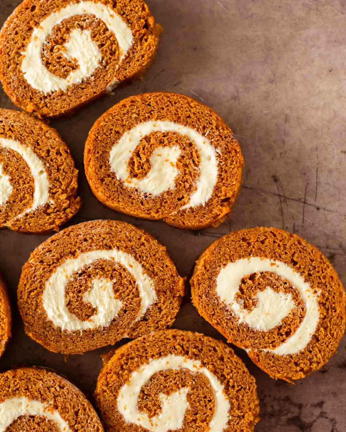 Pumpkin Roll with Cream Cheese - Cooking with Cocktail Rings