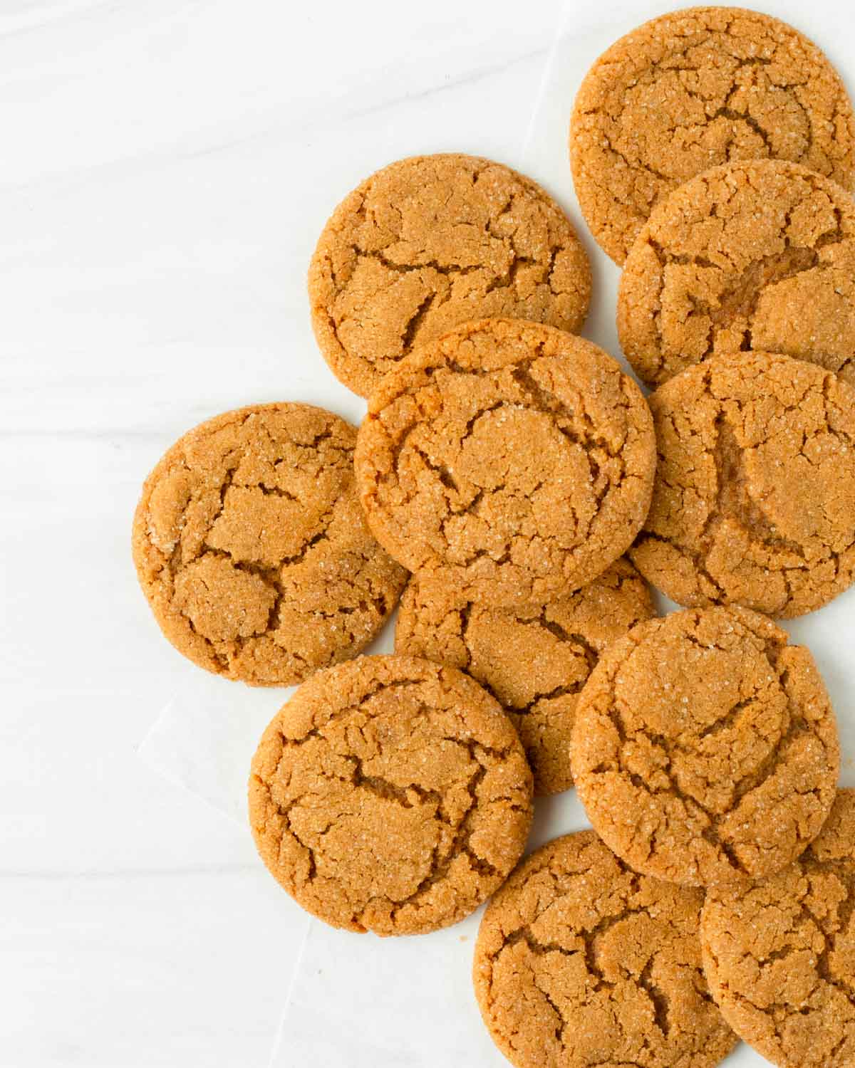 These molasses cookies are a classic Christmas cookie made with a flavorful dough filled with molasses, brown sugar, and warm spices. Make these classic Christmas cookies on your Christmas cookie baking day to share for the holidays.