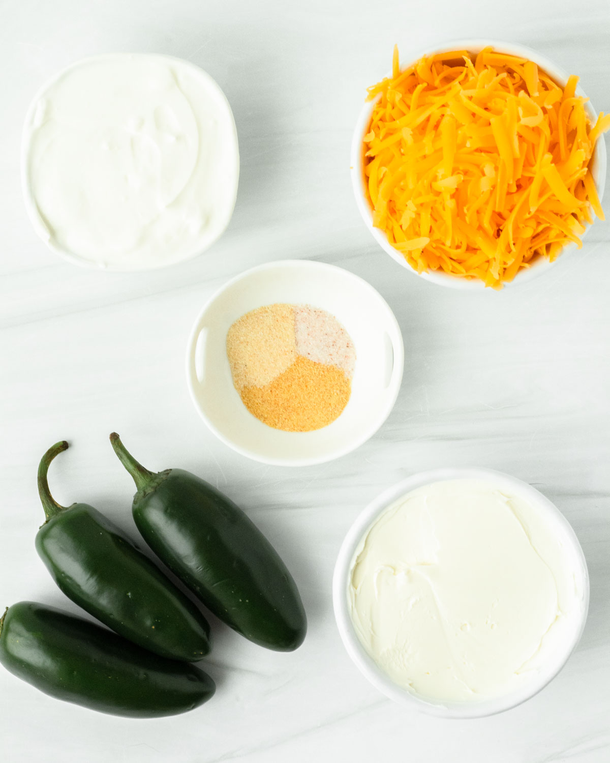 Jalapeno Popper Dip Ingredients