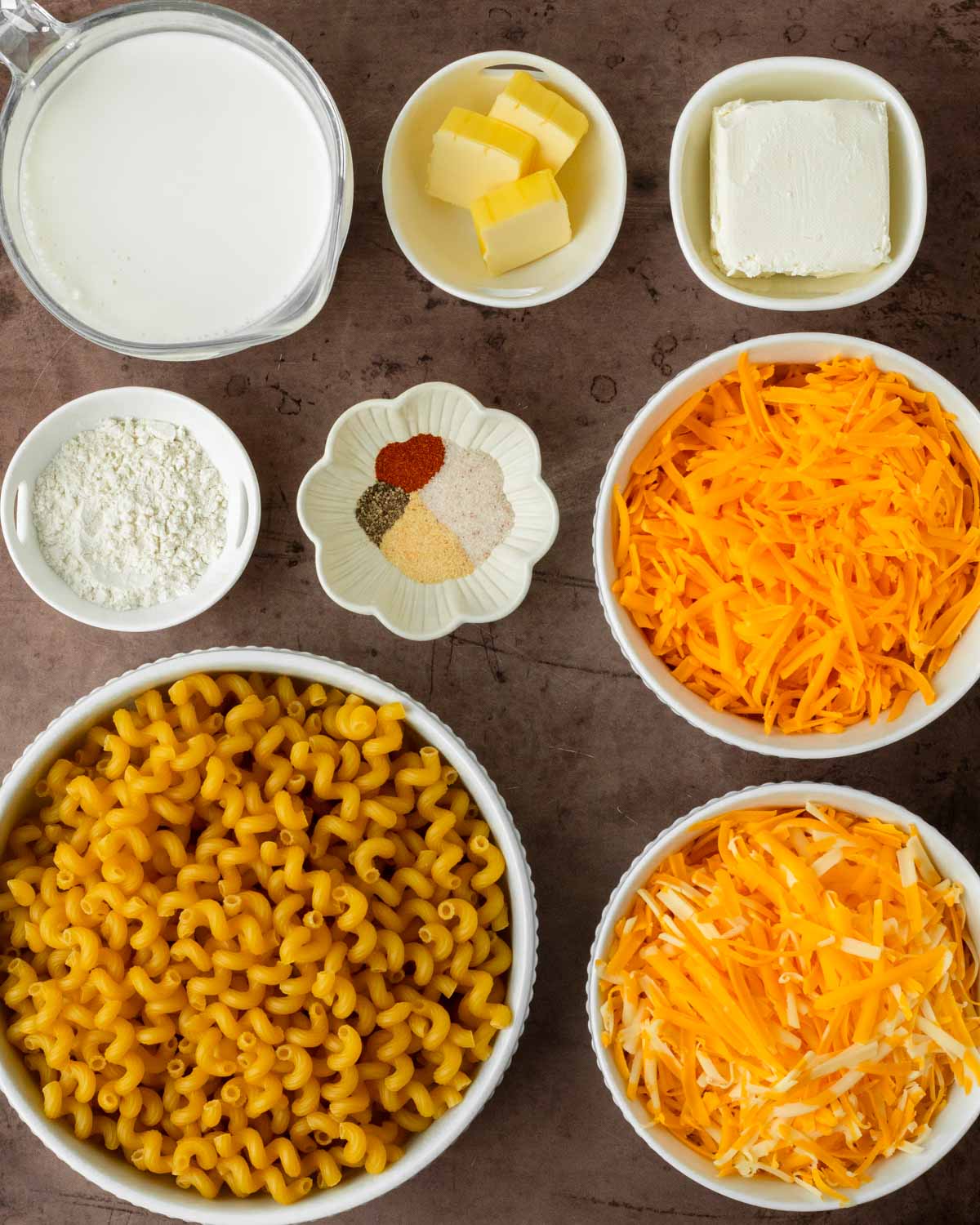 Macaroni and Cheese Ingredients