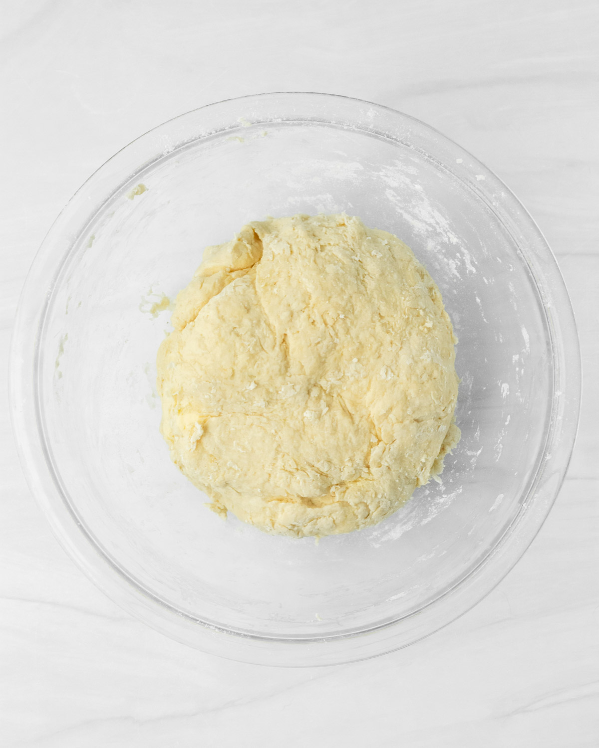 Step 4. Mix into a ball of dough