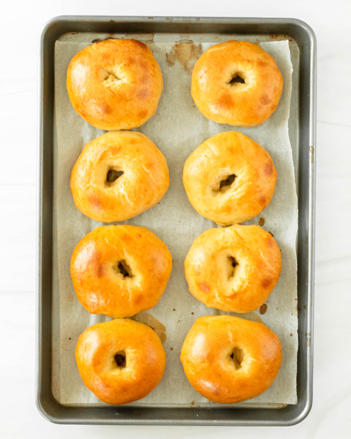 Step 9. Bake the bagels in the oven