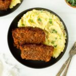 This venison meatloaf is a classic comfort food and easy venison recipe perfect for an easy dinner. Made with ground venison and staple pantry ingredients, our classic meatloaf recipe is a filling dinner recipe that is also great for meal prep.